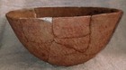 Great Prehistoric Anasazi Corrugated Pottery Bowl 