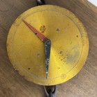 Vintage 25 000 Lb Mechanical Crane Scale Brass Dial Industrial Dynamometer