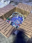 Medium Flat Rate Box - Filled With Football Cards  - Rookies vets parralells 
