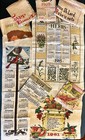 Lot  14 Vtg Linen Calendar Towels 1960s-70s-80s Tea Retro Kitchen Steven Kay Dee