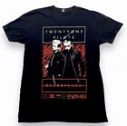 Twenty One Pilots T-shirt  S Blurry Face Tour 2015 Next Level  Black