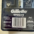 1 Gillette Mach 3 Turbo Metal Razor Blade Refill Cartridge Metal Shaver Handle