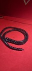 5mm Black Moissanite Tennis Chain 20 Inch 316l Stainless Steel Passes Tester