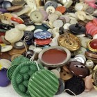 2lbs 11oz Vintage Buttons Lot Assorted Mixed