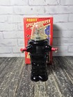 Tr2018 Black Robot Space Trooper 7  Tall Friction Crank Tested   Working 