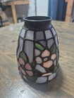Vintage Tiffany Style Glass Lamp Shade 5 Inches Tall 4 Inches Wide