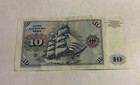 1980 Germany 10 Deutsche Mark Note Xf Au Pre-euro Rare