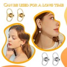 8pcs Earring Lifters Backs For Droopy Ears  Large Earring Backs Replacements    