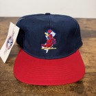 Vtg 90   s New Jersey Cardinals Milb Snapback Hat   Blue   Red New W  Tags Rare 