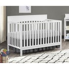 Harper 4-in-1 Convertible Crib  Dove Gray  Greenguard Gold Certified