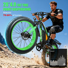 Eoeotwo 26  Fat Tire Electric Mountain Bike For Adults 30mph 70mile 1500w E Bike