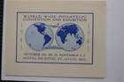 1941 World Wide Philatelic Conv Exhib St Louis Mo Philatelic Souvenir Label Ad