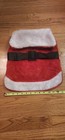 Dog Santa Coat Pet Costume Medium M Plush Red White Pet 