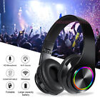 Wireless Headphones Super Bass Bluetooth Headsets Foldable Stereo Earphones Mic