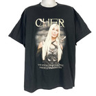 Cher Farewell Tour Vtg Mens Concert T-shirt Size Xl 2002-0  Usa Cities Goodbye