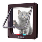 4 Way Medium Small Pet Cat Puppy Dog Magnetic Lock Lockable Safe Flap Door Frame