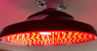 New Leotek 8  Red 120v Led Traffic Light Man Cave  She Shed  Bar 8 Inch