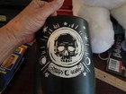 Prima Design Black   White Skeleton Halloween Utensils Canister 7 25    Tall