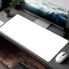 1pc Large Gaming Desk Mat Compatible For Pc laptop  Non-slip Rubber Base Oversi