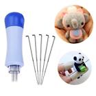 M00496-fs Morezmore 7-needle Wool Needle Felting Tool Handle Holder   7 Needles