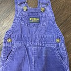 Vintage Oshkosh Bgosh Made Usa Purple Corduroy Overalls 18 Months