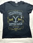 Yellowstone Dutton Ranch T-shirt Gray Medium Official Licensed 2023 Tv Series