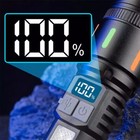 99000000 Lumens Super Bright Led Tactical Flashlight Rechargeable Work Light 2pc