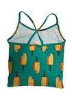Hanna Andersson Girls Sunblock Print Tankini Top Popsicle Size 120 Cm Us 6-7