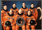 Sts-35 Prime Crew Hand Signed Autographed Photo Rare Astronaut Office Version