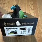 Black Diamond Momentum Kids Climbing Shoes Us 13 Green Unisex