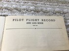 Vintage Pilot Flight Record And Log Book 1946 Ledger