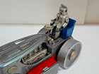 Robot Road Roller- Battey Operated -all Tin-made N Japan-work