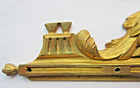 Decorative French Gilt Bronze Pediment  Carved With Acanthus  Louis Xv