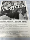 Perfection Tish Ambrose 1985 Film Promo Ad Slick