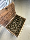 Antique Prohibition Muehlebach Beer Brewery Bar Wood Box Crate With Bottles    