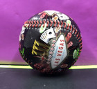 Las Vegas Nevada Souvenir Baseball Black Casino 777 Shiny Gloss Dice Chips Cards