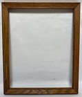 Antique Old Vintage Solid Oak Wood Frame Fits 11 x9  Petite Small
