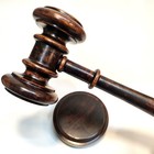 British Wooden Gavel Judge Auctioneer Lawyer Mallet Hammer Vintage Collectible