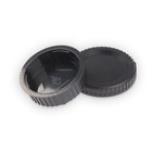 5 Rear Lens Cap And Camera Front Body Cover Sets For Nikon F Mount D Series Dslr