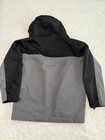 Under Armour Coldgear Youth Large Hooded Shell Jacket Full Zip Black  Gray   Red