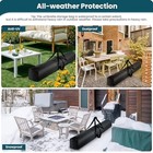 Umbrella Bag upgraded 900d Large Patio Umbrella Storage Bag With Padded Carry 