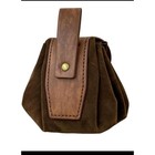 Viking Celtic Belt Pouch Dragon Knot Embossed Leather Dice Bag Pouch