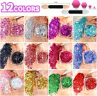 Body Glitter Face Glitter Makeup Festival Glitter  12 Colors Face And Body Glitt