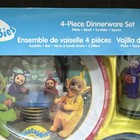 Vintage 1999 Teletubbies 4-piece Kids Dinnerware Set Plate Tumbler Bowl   Spoon