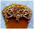 Matched Pair Antique Filigree Hair Pins    Includes Us Tariffs