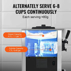 Commercial Soft Serve Ice Cream Machine Maker 21-31 L h Yield 3-flavor