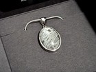 Genuine Aletai Iron Meteorite Pendant  Certified Space Artifact
