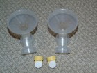 Two Medela 24mm Breast Shields  Valves   Membranes - Free Shipping