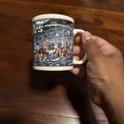 Vintage Dallas Cowboys Nfl 1994 Custom Edge Cartoon Coffee Mug Cup Superbowl Nos