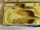 Vintage   Antique Double Violin Case  Plush Fitted Interior